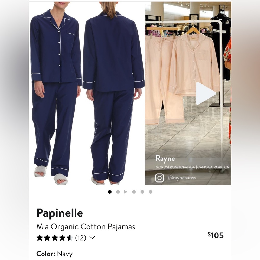 Papinelle Navy Set